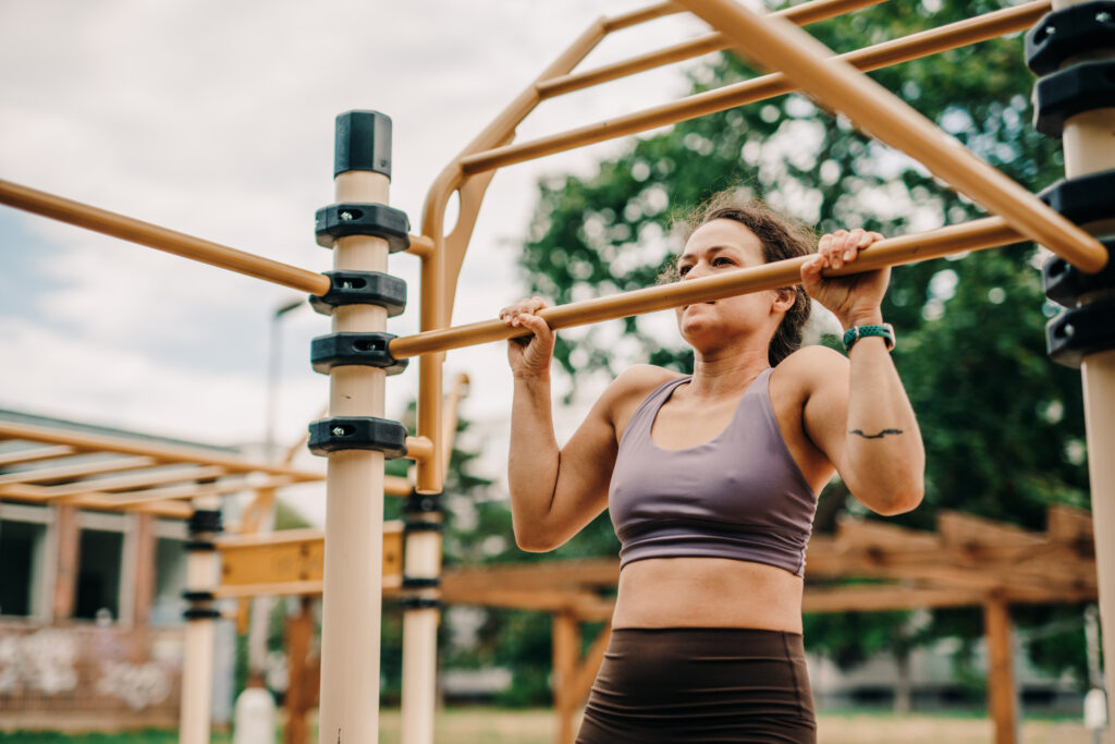 Woman calisthenics Slovakia